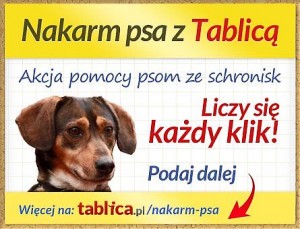 Nakarm psa z Tablicą