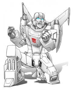 White Autobot