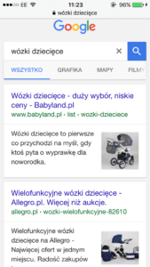 Wózki dziecięce