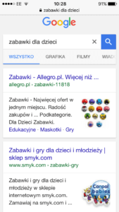 Zabawki dla dzieci