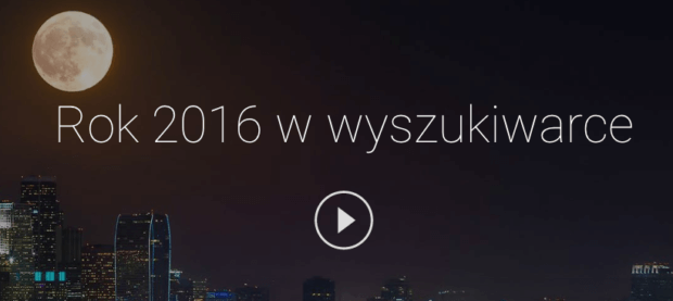 rok 2016 w wyszukiwarce google